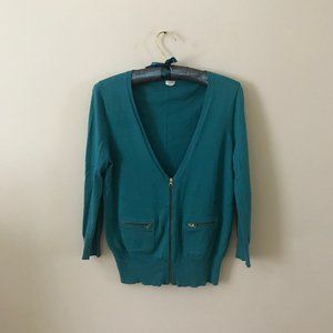 J. Crew Prima Cotton & Wool Cardigan